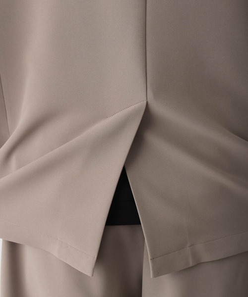 GLOBAL WORK（グローバルワーク）の「アーバンジャケット/Wクロス/612411（テーラードジャケット・メンズ・ブラック/ネイビー/チャコールグレー/グレイッシュベージュ・LARGE/MEDIUM/SMALL/X-LARGE）」の5枚目の写真