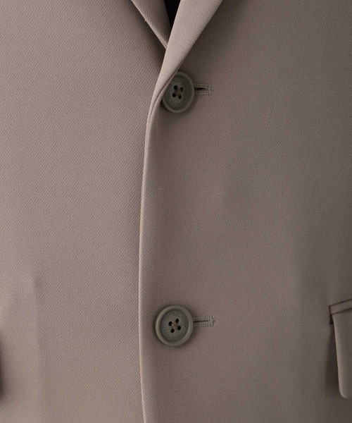 GLOBAL WORK（グローバルワーク）の「アーバンジャケット/Wクロス/612411（テーラードジャケット・メンズ・ブラック/ネイビー/チャコールグレー/グレイッシュベージュ・LARGE/MEDIUM/SMALL/X-LARGE）」の8枚目の写真