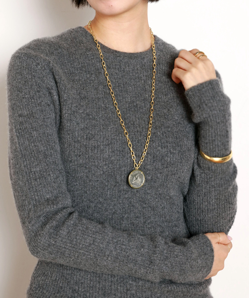 Gabriela Artigas(ガブリエラアルティガス)の「【GABRIELA ARTIGAS】Vintage Mexican Peso Necklace(ネックレス・レディース・ゴールド・FREE)」の2枚目の写真