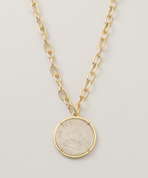Gabriela Artigas(ガブリエラアルティガス)の「【GABRIELA ARTIGAS】Vintage Mexican Peso Necklace(ネックレス・レディース・ゴールド・FREE)」の5枚目の写真