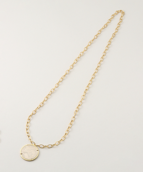 Gabriela Artigas(ガブリエラアルティガス)の「【GABRIELA ARTIGAS】Vintage Mexican Peso Necklace(ネックレス・レディース・ゴールド・FREE)」の6枚目の写真