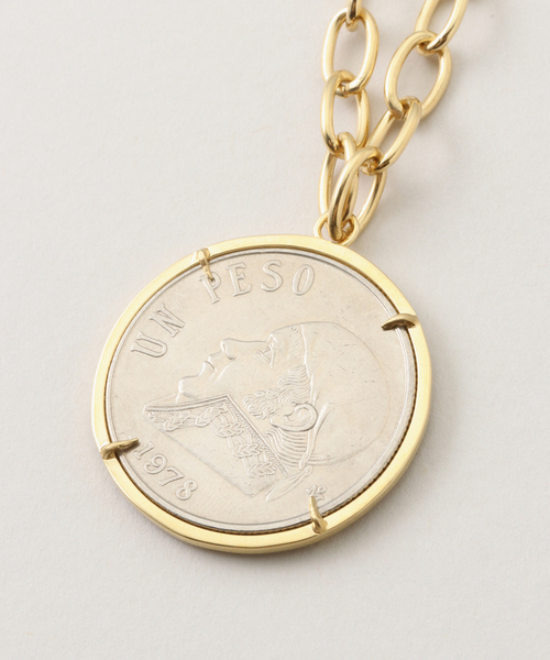 Gabriela Artigas(ガブリエラアルティガス)の「【GABRIELA ARTIGAS】Vintage Mexican Peso Necklace(ネックレス・レディース・ゴールド・FREE)」の8枚目の写真