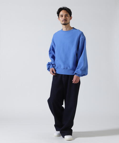 Toironier(トワロニエ)の「Toironier/トワロニエ/PLAIN SWEAT SHIRTS(スウェット・メンズ・ライム/ホワイト/ブラック/ブルー/オレンジ・F)」の16枚目の写真