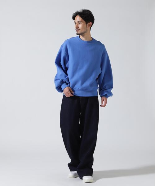 Toironier(トワロニエ)の「Toironier/トワロニエ/PLAIN SWEAT SHIRTS(スウェット・メンズ・ライム/ホワイト/ブラック/ブルー/オレンジ・F)」の8枚目の写真