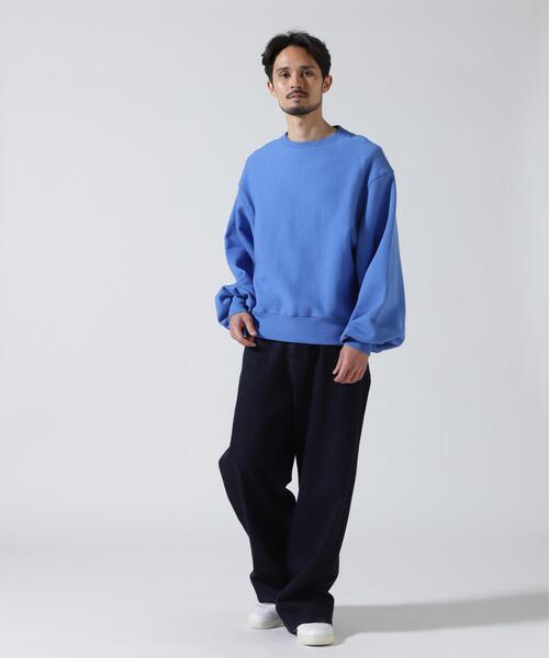 Toironier(トワロニエ)の「Toironier/トワロニエ/PLAIN SWEAT SHIRTS(スウェット・メンズ・ライム/ホワイト/ブラック/ブルー/オレンジ・F)」の9枚目の写真