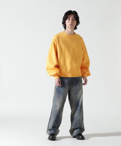 Toironier(トワロニエ)の「Toironier/トワロニエ/PLAIN SWEAT SHIRTS(スウェット・メンズ・ライム/ホワイト/ブラック/ブルー/オレンジ・F)」の14枚目の写真