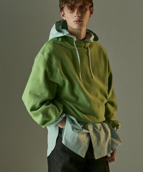Toironier(トワロニエ)の「Toironier/トワロニエ/PLAIN SWEAT SHIRTS(スウェット・メンズ・ライム/ホワイト/ブラック/ブルー/オレンジ・F)」の17枚目の写真