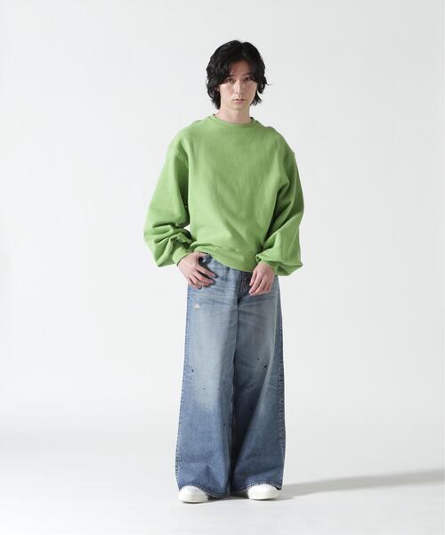 Toironier(トワロニエ)の「Toironier/トワロニエ/PLAIN SWEAT SHIRTS(スウェット・メンズ・ライム/ホワイト/ブラック/ブルー/オレンジ・F)」の21枚目の写真