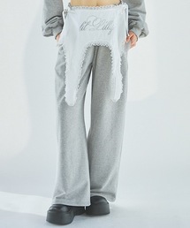 lilLilly | ガータースウェットパンツ(スウェットパンツ)