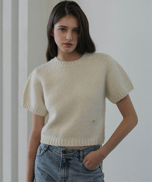 Olly Half Sleeve Knit [Ivory]