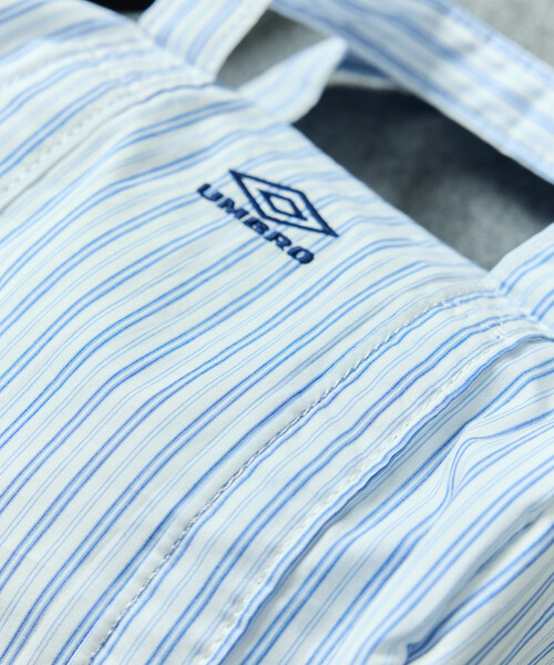 UMBRO(アンブロ)の「UMBRO/アンブロ SP BOSTON MINI BAG/別注 チェック&ストライプ ミニボストンバッグ(ショルダーバッグ・メンズ・ホワイト/ブラック/ネイビー/ブルー/グリーン・ONE SIZE)」の20枚目の写真