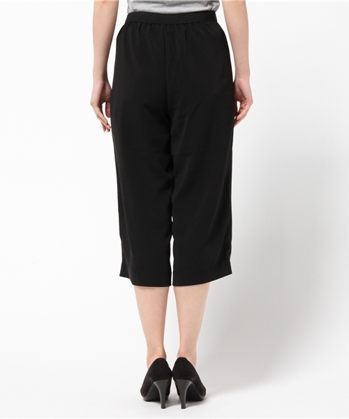 actuel(アクチュエル)の「トロミストレッチガウチョパンツ(その他パンツ・レディース・ライトベージュ/ブラック/オフホワイト・FREE)」の8枚目の写真