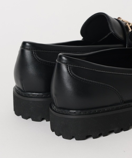 Elura（エルーラ）の「ビットローファー/633015（ローファー・レディース・ブラック/オフホワイト・SMALL/LARGE/MEDIUM）」の14枚目の写真