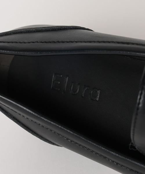 Elura（エルーラ）の「ビットローファー/633015（ローファー・レディース・ブラック/オフホワイト・SMALL/LARGE/MEDIUM）」の17枚目の写真