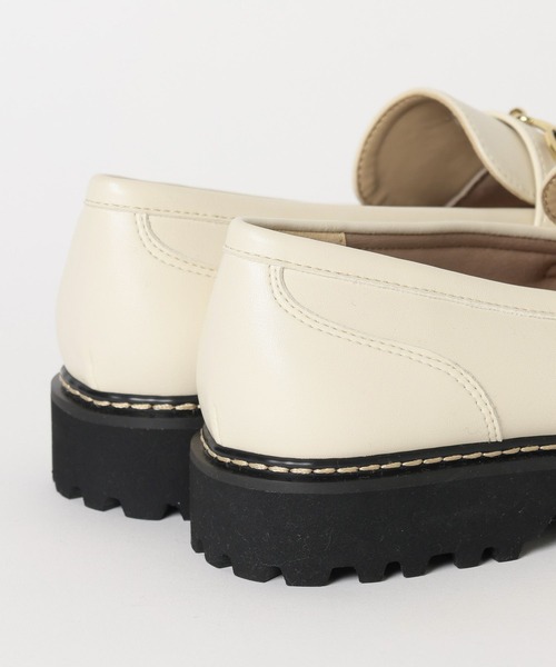 Elura（エルーラ）の「ビットローファー/633015（ローファー・レディース・ブラック/オフホワイト・SMALL/LARGE/MEDIUM）」の19枚目の写真