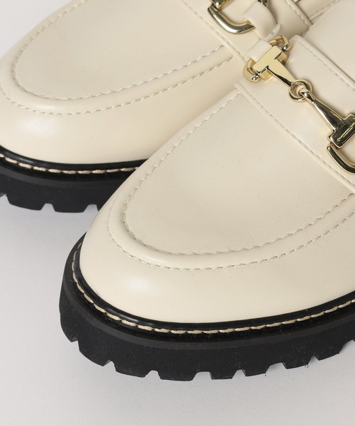 Elura（エルーラ）の「ビットローファー/633015（ローファー・レディース・ブラック/オフホワイト・SMALL/LARGE/MEDIUM）」の20枚目の写真