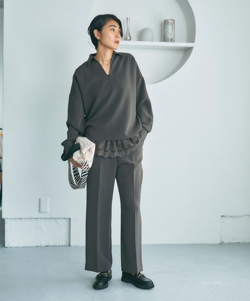 Elura（エルーラ）の「ビットローファー/633015（ローファー・レディース・ブラック/オフホワイト・SMALL/LARGE/MEDIUM）」の3枚目の写真