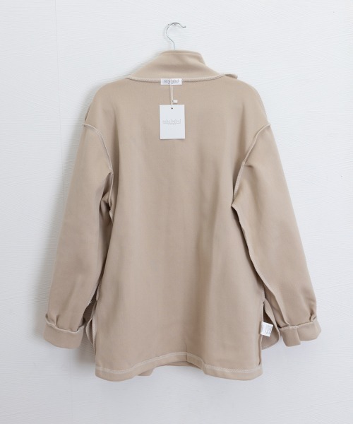 Miniministore（ミニミニストア）の「ミドル丈チェスターコートミディアムコート（チェスターコート・レディース・ブラック/ベージュ・FREE）」の15枚目の写真