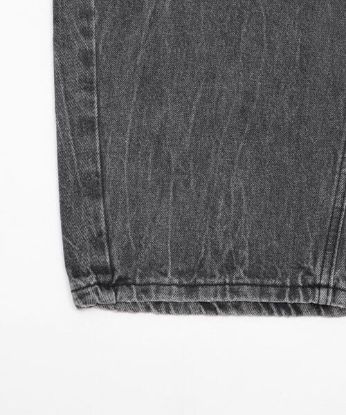 dispark（ディスパーク）の「DISPARK/【26年春夏新作】ラインストーンbackロゴデニム（デニムパンツ・レディース・ブラック/ライトインディゴブルー・SMALL/MEDIUM）」の16枚目の写真