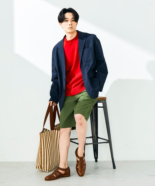 GEVACO(ゲバコ)の「【GEVACO/ゲバコ】テーラーライトジャケット(テーラードジャケット・メンズ・ホワイト系その他/ネイビー・S/M/L)」の16枚目の写真