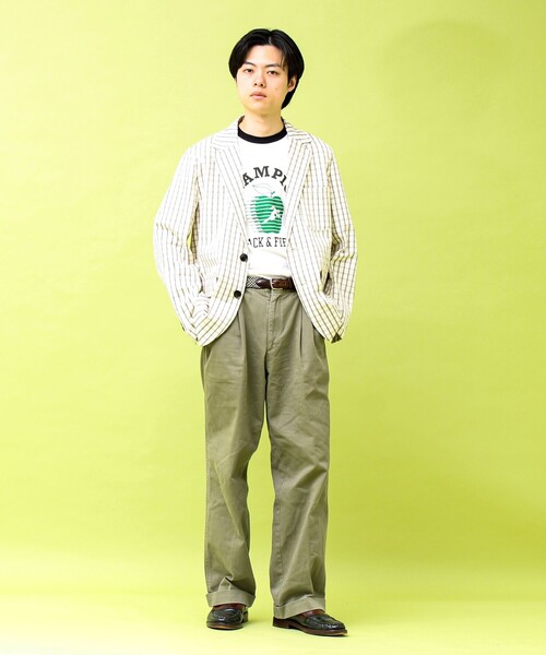 GEVACO(ゲバコ)の「【GEVACO/ゲバコ】テーラーライトジャケット(テーラードジャケット・メンズ・ホワイト系その他/ネイビー・S/M/L)」の17枚目の写真