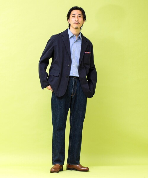 GEVACO(ゲバコ)の「【GEVACO/ゲバコ】テーラーライトジャケット(テーラードジャケット・メンズ・ホワイト系その他/ネイビー・S/M/L)」の18枚目の写真