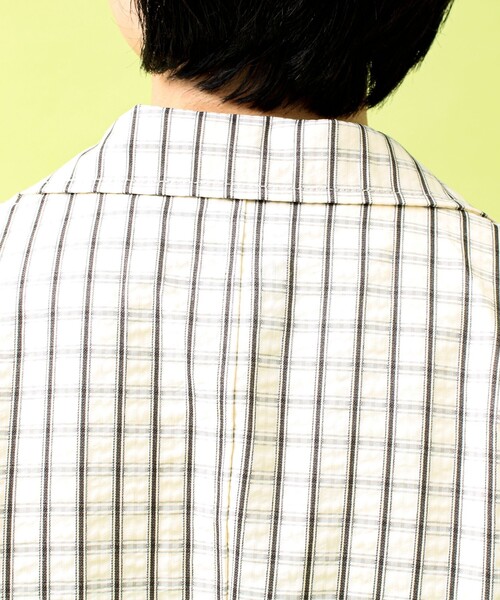 GEVACO(ゲバコ)の「【GEVACO/ゲバコ】テーラーライトジャケット(テーラードジャケット・メンズ・ホワイト系その他/ネイビー・S/M/L)」の8枚目の写真