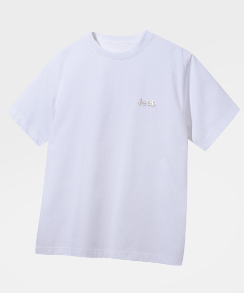 JEEP（ジープ）の「[190g] M-ロゴグラフィック半袖Tシャツ (JR5TSU173OW)（Tシャツ/カットソー・レディース・その他・X-LARGE/LARGE/MEDIUM/SMALL/3XL/2XL）」の2枚目の写真