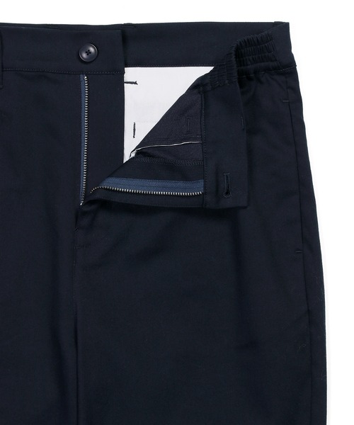 LANVIN en Bleu(ランバンオンブルー)の「超伸縮「ガムストレッチ」接触冷感 アンクルパンツ(チノパンツ・メンズ・ネイビー/ブラック/ホワイト/ライトグレー・50/48/46/52)」の22枚目の写真