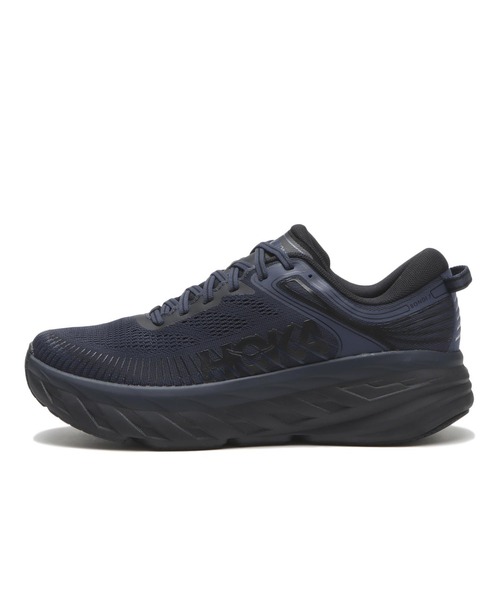 HOKA（ホカ）の「BONDI 7　1110518-VCK（スニーカー・メンズ・ブルー・25.0cm/25.5cm/26.0cm/26.5cm/27.0cm/27.5cm/28.0cm/28.5cm/29.0cm/30.0cm）」の2枚目の写真