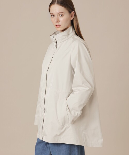 MACKINTOSH LONDON(マッキントッシュ ロンドン)の「ピーチタフタフーデッドコート(その他アウター・レディース・ネイビー/グレー系その他/グリーン系その他・38)」の18枚目の写真