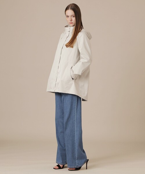 MACKINTOSH LONDON(マッキントッシュ ロンドン)の「ピーチタフタフーデッドコート(その他アウター・レディース・ネイビー/グレー系その他/グリーン系その他・38)」の17枚目の写真