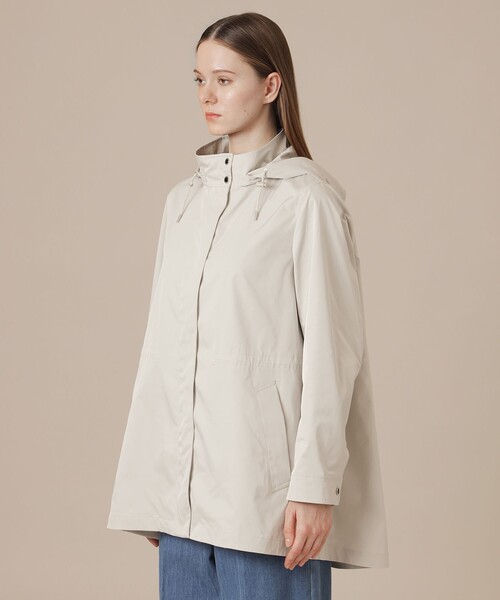 MACKINTOSH LONDON(マッキントッシュ ロンドン)の「ピーチタフタフーデッドコート(その他アウター・レディース・ネイビー/グレー系その他/グリーン系その他・38)」の12枚目の写真