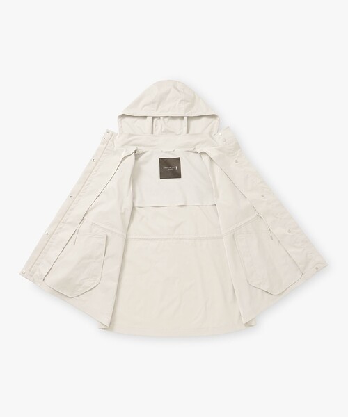 MACKINTOSH LONDON(マッキントッシュ ロンドン)の「ピーチタフタフーデッドコート(その他アウター・レディース・ネイビー/グレー系その他/グリーン系その他・38)」の7枚目の写真