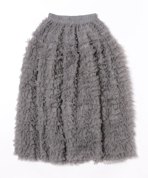 LADYM(ラディム)の「【LADYM】Whip Tulle Skirt(スカート・レディース・グレー/アイボリー・FREE)」の10枚目の写真