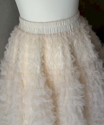 LADYM（ラディム）の「【LADYM】Whip Tulle Skirt（スカート）」