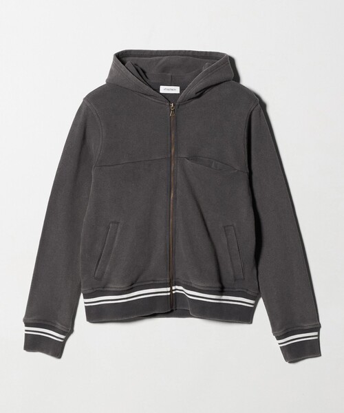 ATTISESSION（アティセッション）の「＜ATTISESSION＞ブリーチ スウェット フーディー（パーカー・レディース・グレー系/ブラック・FREE）」の7枚目の写真