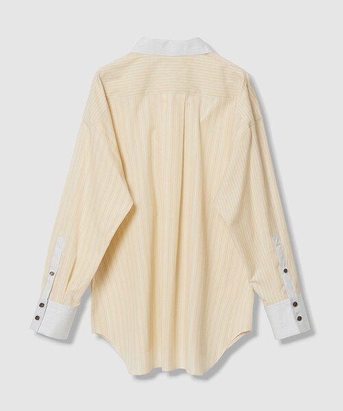 allureville（アルアバイル）の「【WEB・一部店舗別注】クレイジーストライプシャツ（シャツ/ブラウス・レディース・イエロー・2）」の8枚目の写真