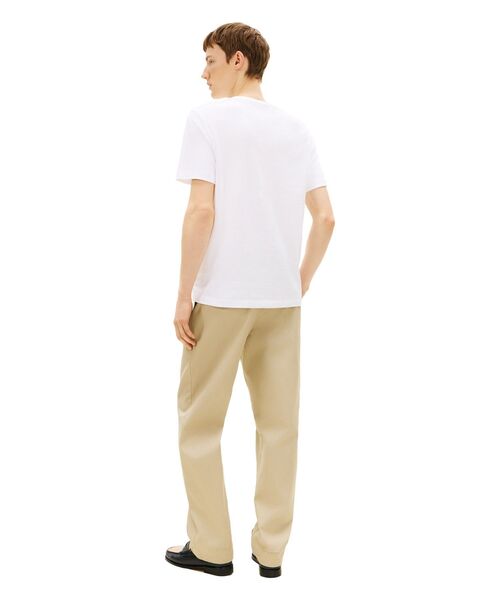 TOMMY HILFIGER(トミーヒルフィガー)の「ソリッドポケットTシャツ(Tシャツ/カットソー・メンズ・ホワイト/ネイビー・X-LARGE/LARGE/MEDIUM/SMALL)」の5枚目の写真