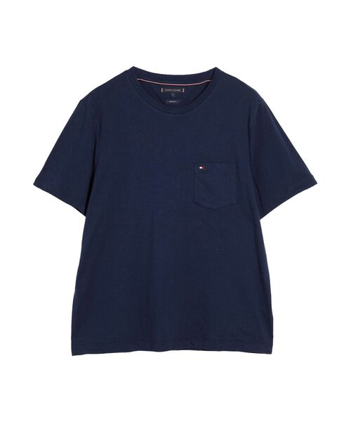 TOMMY HILFIGER(トミーヒルフィガー)の「ソリッドポケットTシャツ(Tシャツ/カットソー・メンズ・ホワイト/ネイビー・X-LARGE/LARGE/MEDIUM/SMALL)」の11枚目の写真