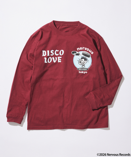 Nervous Records / ナーヴァス・レコーズ × A-1 CLOTHING ロンT（T