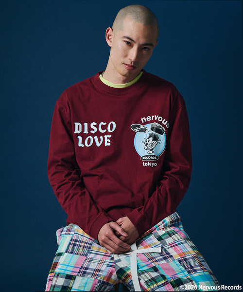 Nervous Records / ナーヴァス・レコーズ × A-1 CLOTHING ロンT（T