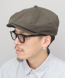 Basiquenti | 綿麻混 ビッグシルエット キャスケット(キャスケット)