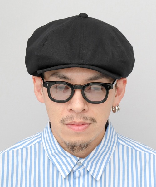 Basiquenti（ベーシックエンティ）の「綿麻混 ビッグシルエット キャスケット（キャスケット・メンズ・カーキ/ブラック/ブラウン・FREE）」の19枚目の写真