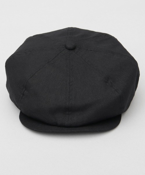 Basiquenti（ベーシックエンティ）の「綿麻混 ビッグシルエット キャスケット（キャスケット・メンズ・カーキ/ブラック/ブラウン・FREE）」の22枚目の写真