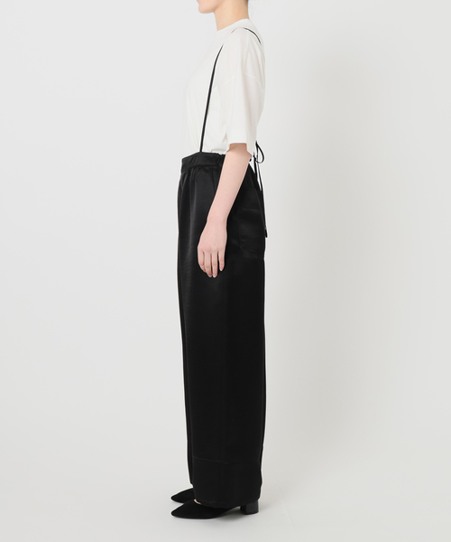 VERMEIL par iena（ヴェルメイユパーイエナ）の「サテンサスペンダーパンツ（その他パンツ・レディース・ブラック/アイボリー・38/36/40）」の21枚目の写真