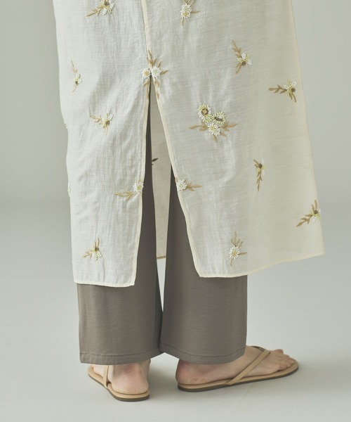 Curensology（カレンソロジー）の「Curensology(カレンソロジー)/フラワービーズスカート（スカート・レディース・オフホワイト/ブラック・FREE）」の9枚目の写真