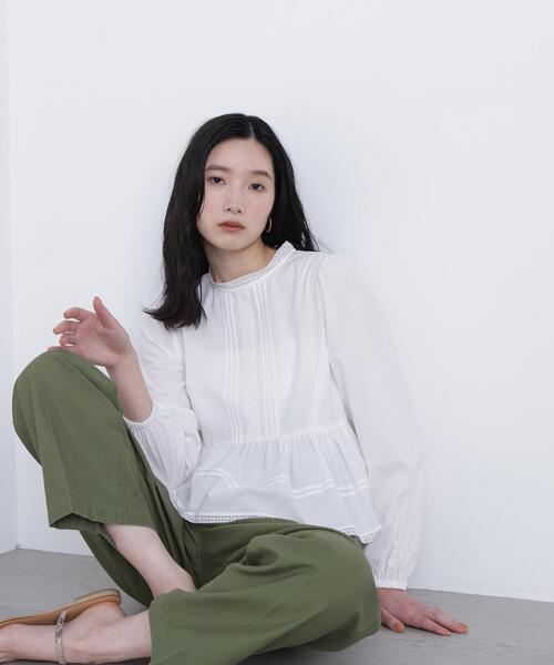 【6/19(金)まで】NOWOS コットンレースブラウス コットンレースブラウス（シャツ/ブラウス）｜N.（N. Natural Beauty
