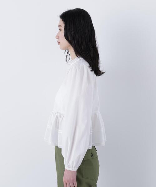 コットンレースブラウス（シャツ/ブラウス）｜N.（N. Natural Beauty