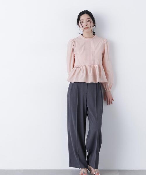 コットンレースブラウス（シャツ/ブラウス）｜N.（N. Natural Beauty